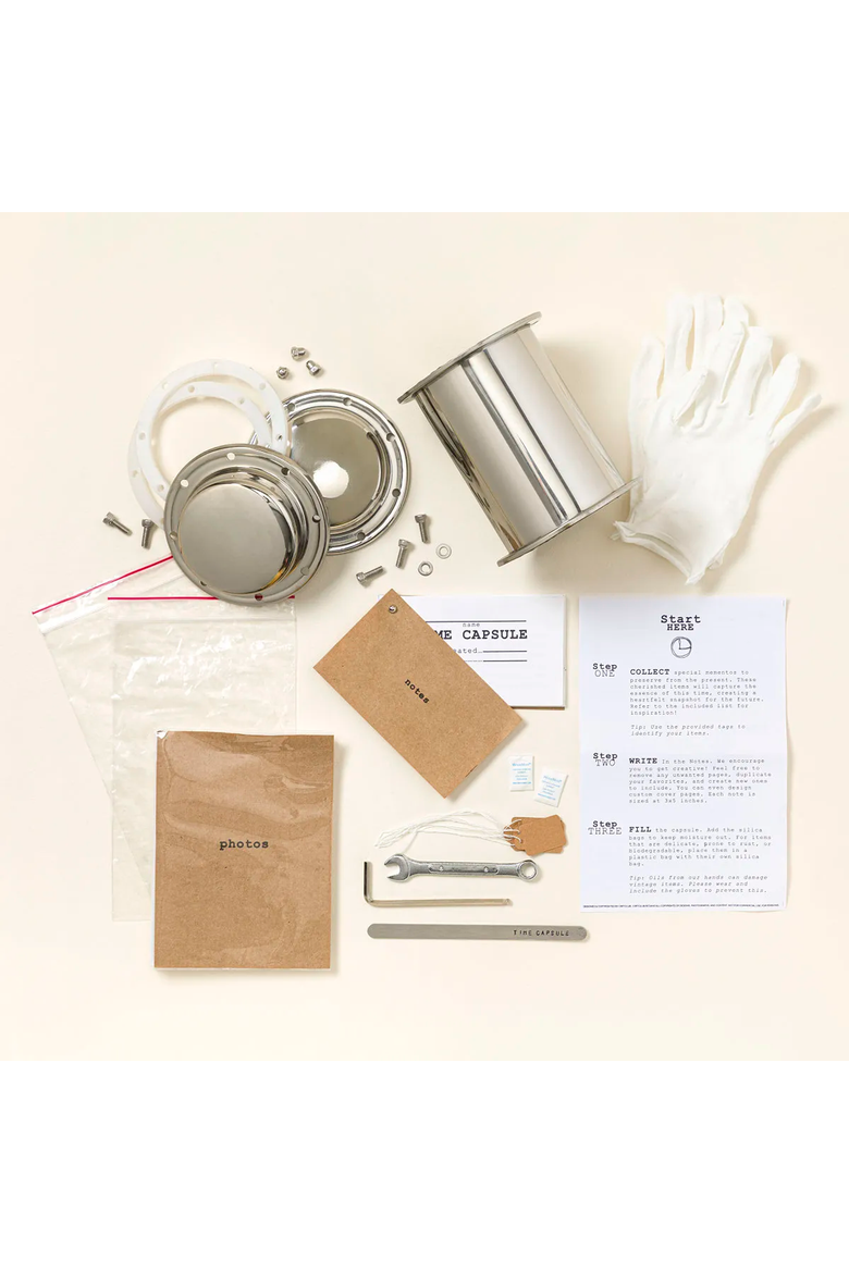 Bury Your Own Time Capsule Kit by CRFT Club, Alternate, color, Multi