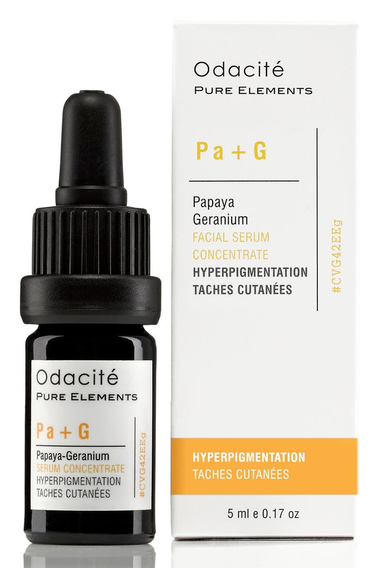 Pa + G Papaya-Geranium Hyperpigmentation Facial Serum Concentrate, Alternate, color, NO COLOR