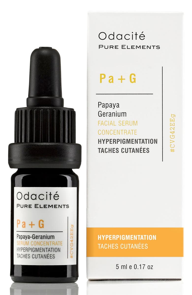 Odacité Pa + G Papaya-Geranium Hyperpigmentation Facial Serum Concentrate, Alternate, color, 