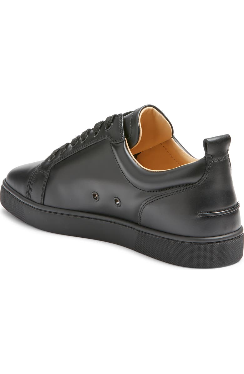 Christian Louboutin Louis Junior Sneaker, Alternate, color, Cm53-Black/ Black