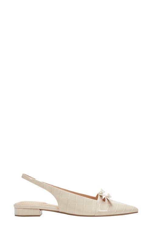 Bandolino Womens Aleeza Slingback Dress Flats In Neutral