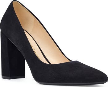 Nine west black block heels online