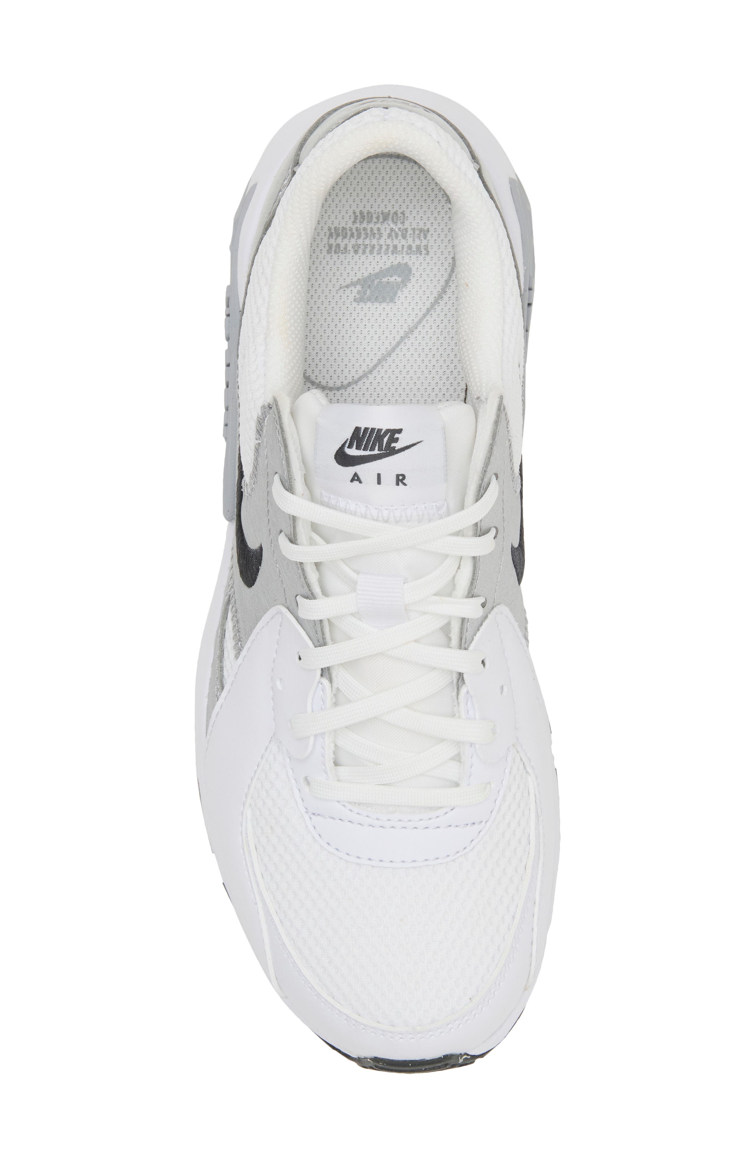 Air Max Excee Premium Sneaker, Alternate, color, BLACK/ GREY/ SILVER