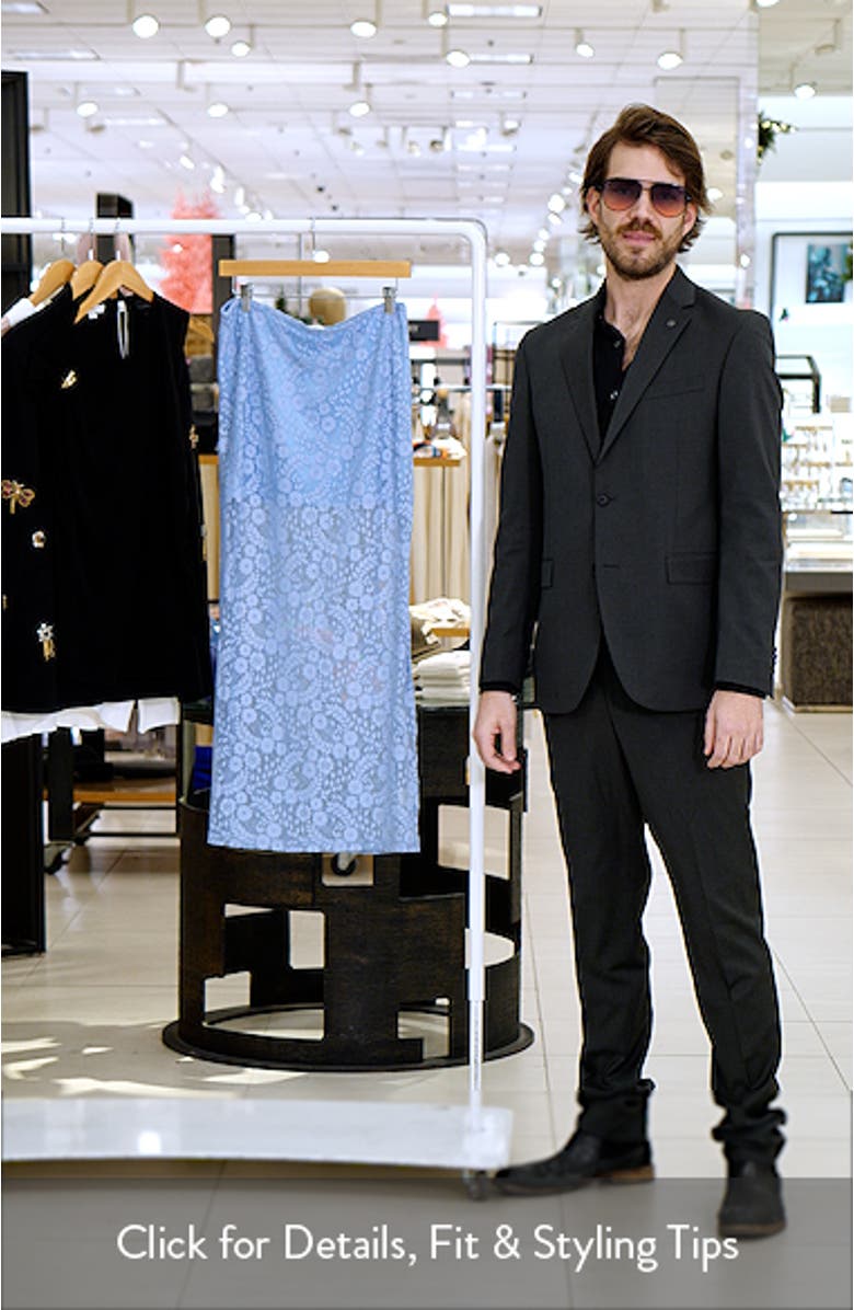 Brittany Floral Lace Maxi Skirt, sales video thumbnail