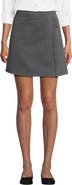 Lands' End Ponte A Line Skort Above the Knee