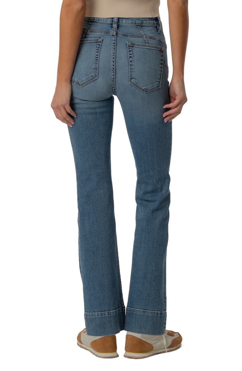 KUT from the Kloth Stella High Waist Fab Ab Flare Jeans, Alternate, color, Smoothness