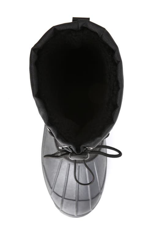 Polar Range Blast Waterproof Snow Duck Boot In Black