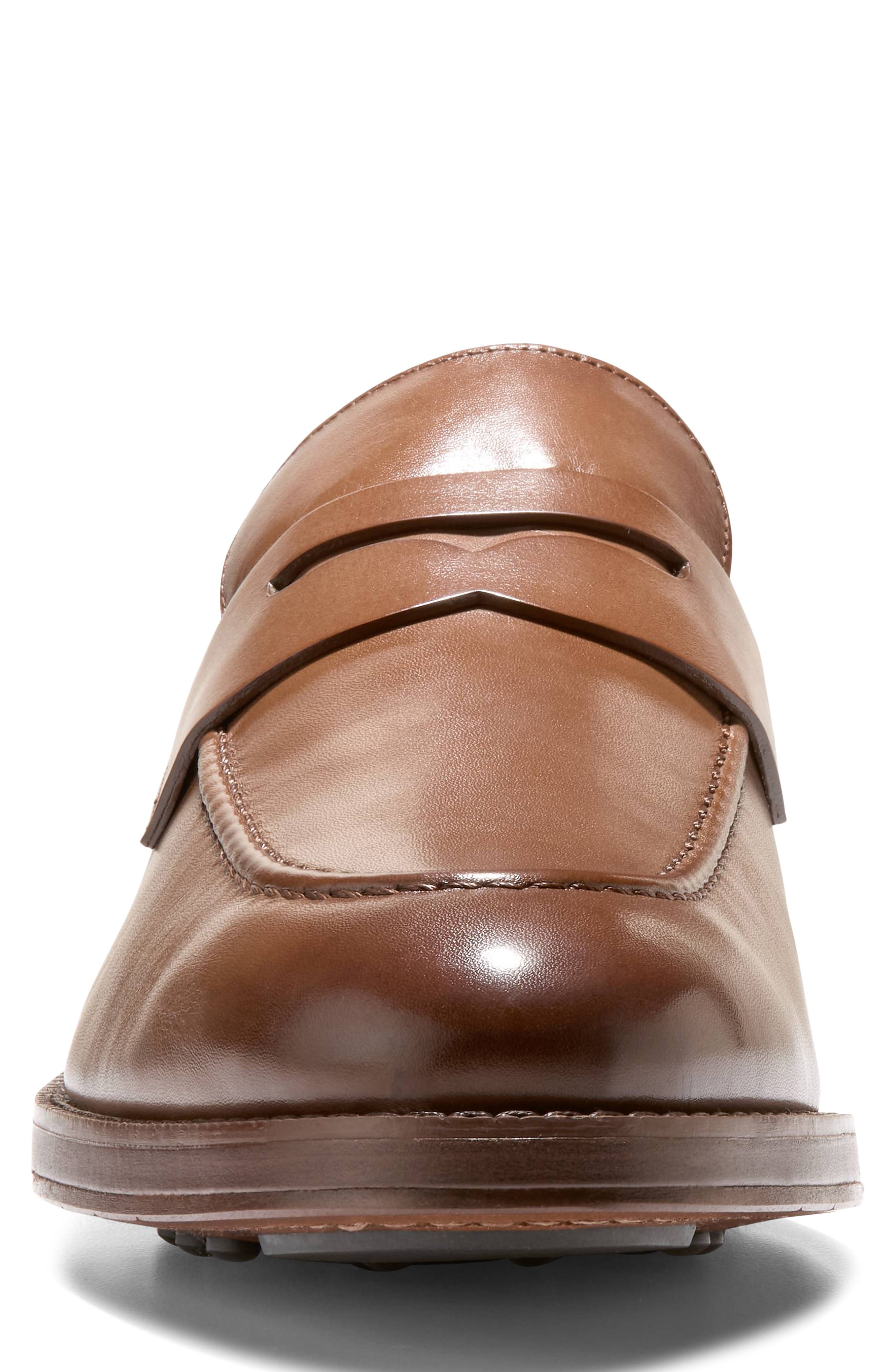 Cole Haan Ledley Grand Penny Loafer, Alternate, color, British Tan / Dark Natural