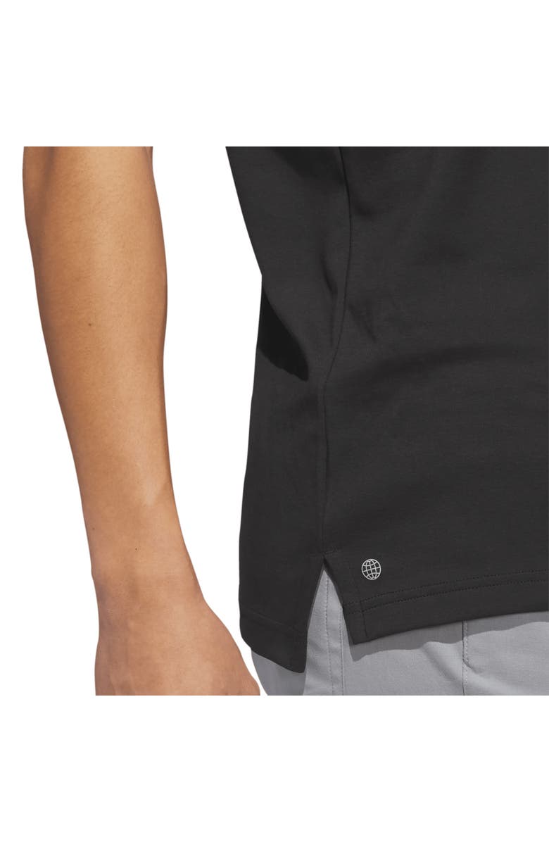 adidas Golf Go-To Cotton Blend Piqué Golf Polo, Alternate, color, 