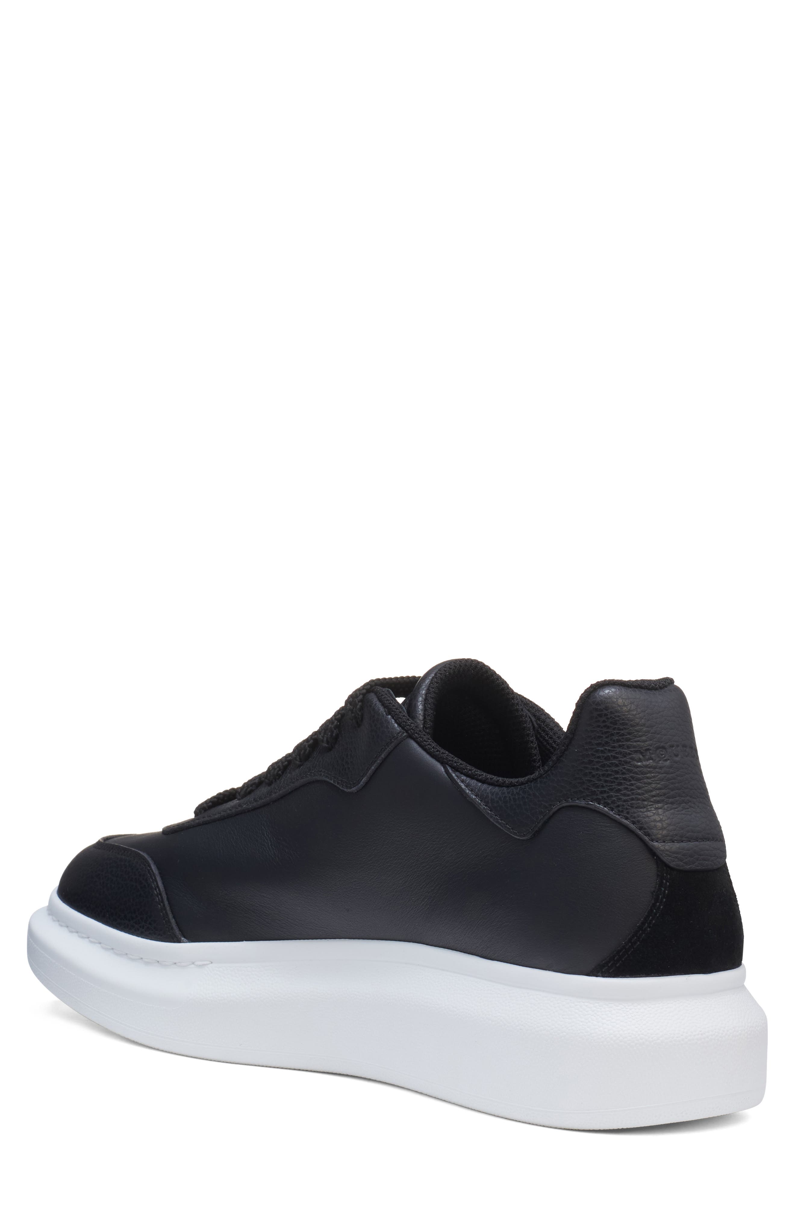 McQueen Oversize Sneaker, Alternate, color, Black/ Black/ Black