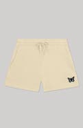 Dalix Womens Butterfly Midweight Washed Fleece Shorts