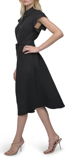 Tie Waist Shirtdress