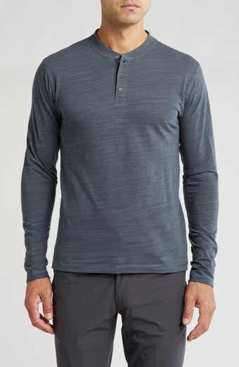 Vintage 1946 Slub Jersey Knit Long Sleeve Henley