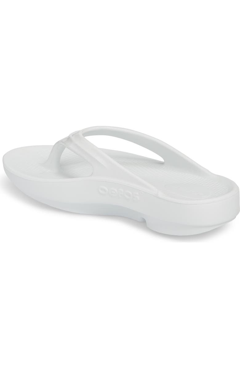 Oofos OOlala Sandal, Alternate, color, White