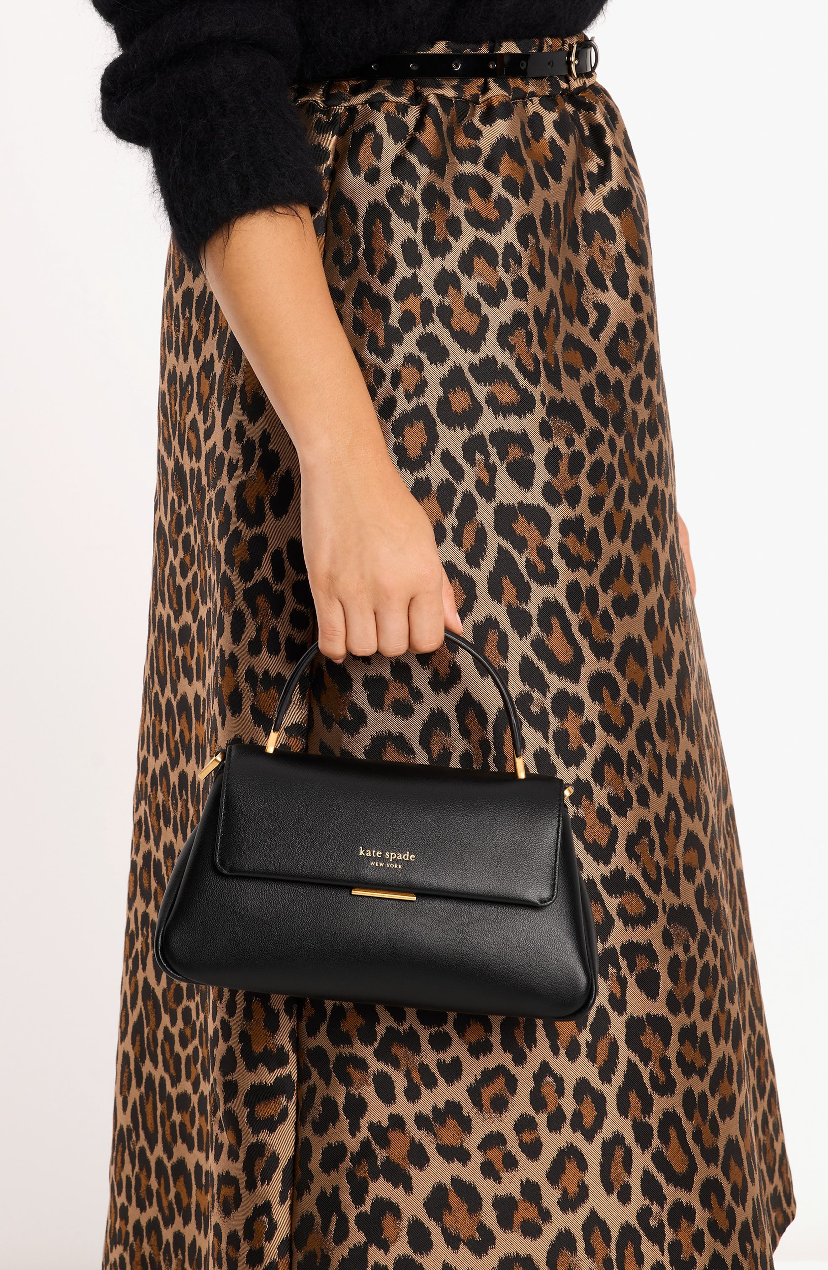 Kate Spade New York grace leather top handle bag, Alternate, color, 