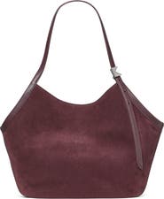 Kate Spade New York deco suede tulip tote