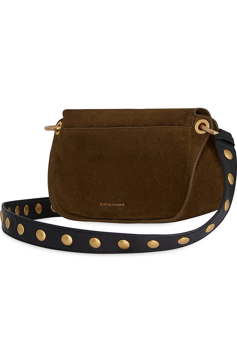 Rebecca Minkoff Bryce Suede Crossbody Bag, Alternate, color,