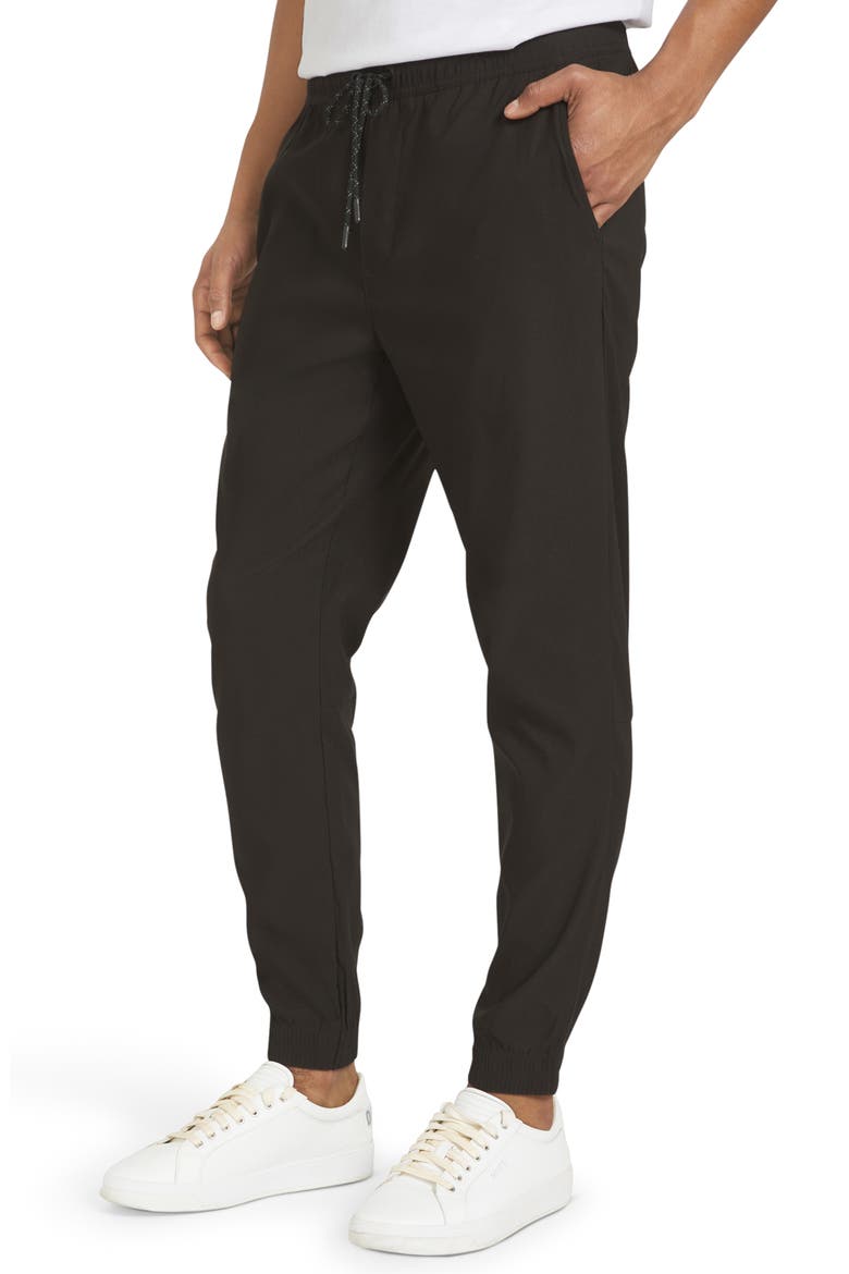 Essential Tech Joggers, Alternate, color, BLACK
