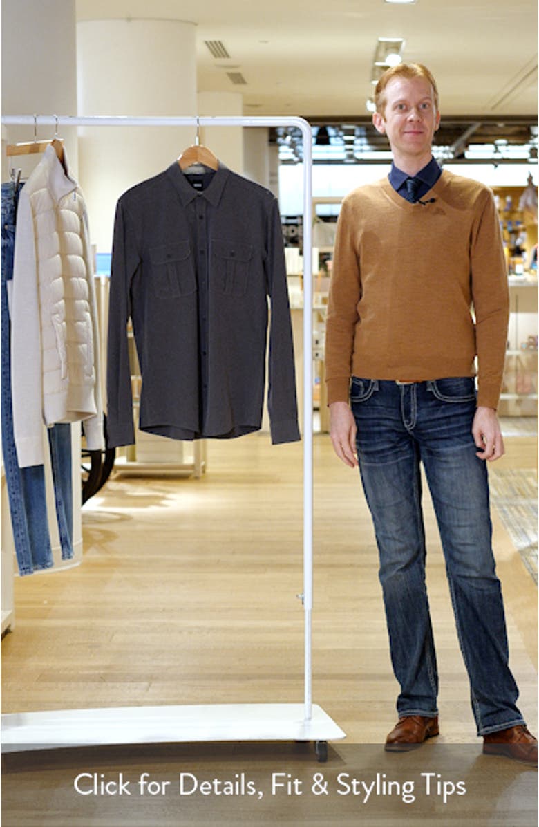 Roan Kent Slim Fit Performance Button-Up Shirt, sales video thumbnail