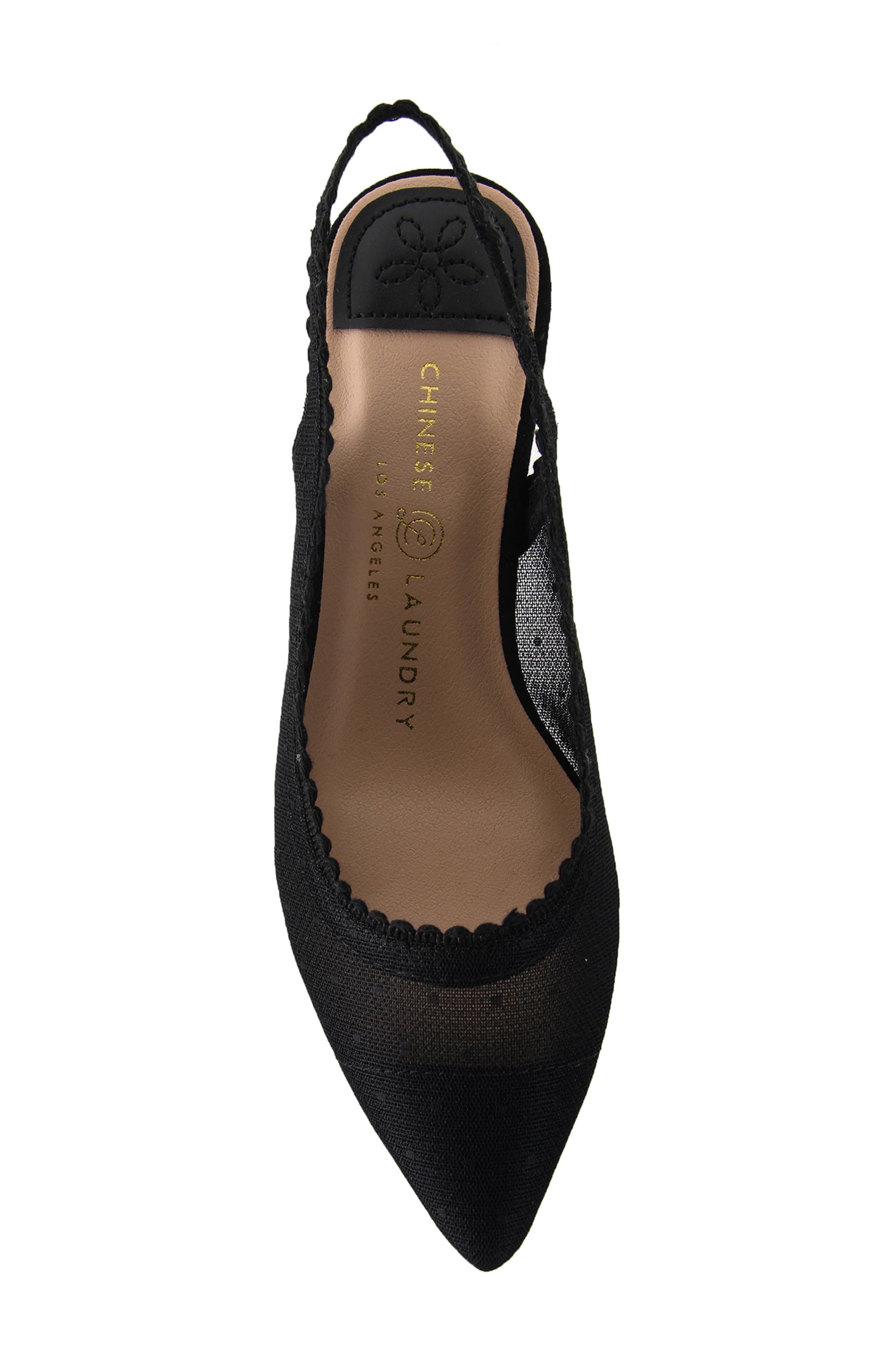 Chinese Laundry Mayberry Pointed Toe Slingback Pump, Alternate, color, Black
