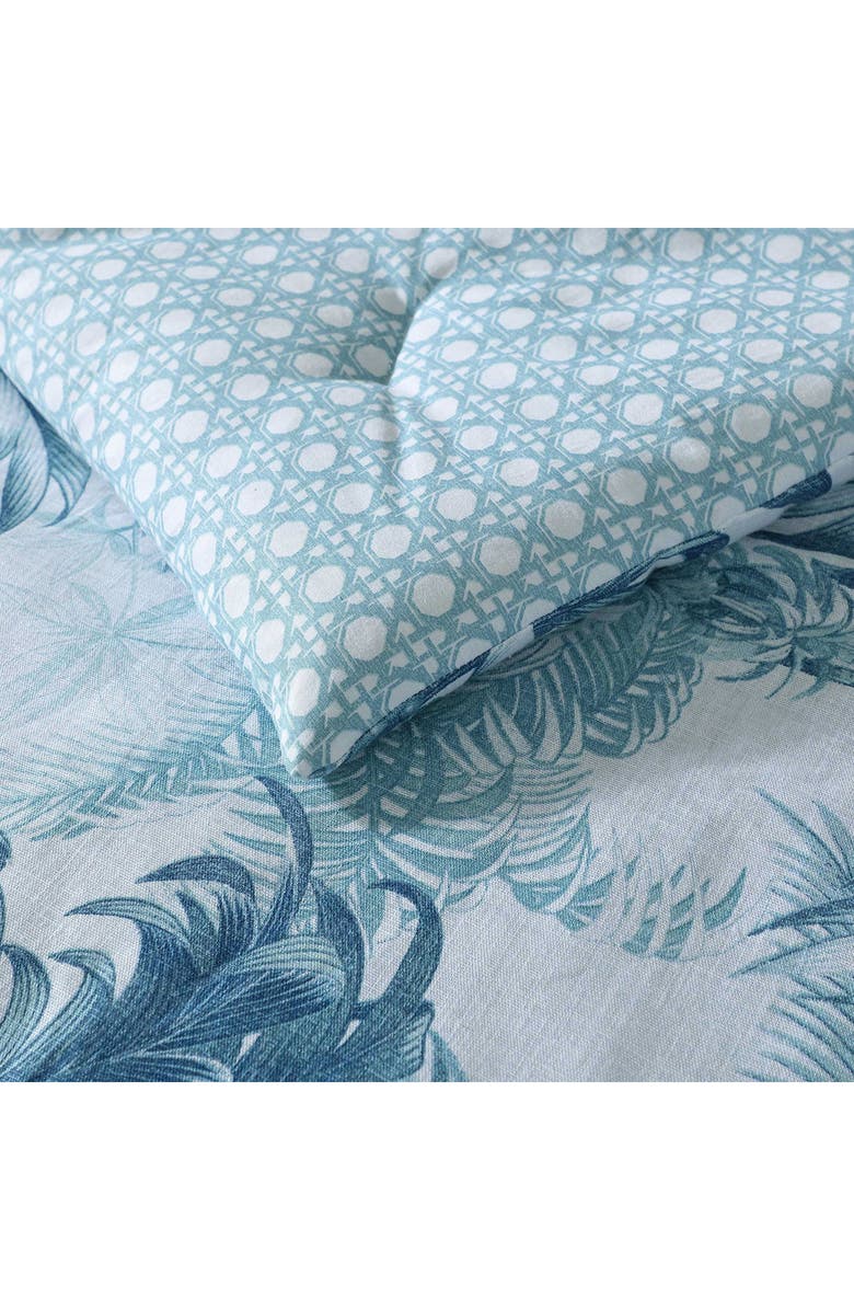 Tommy Bahama Legacy Palms Comforter & Pillow Shams Set, Alternate, color, Blue