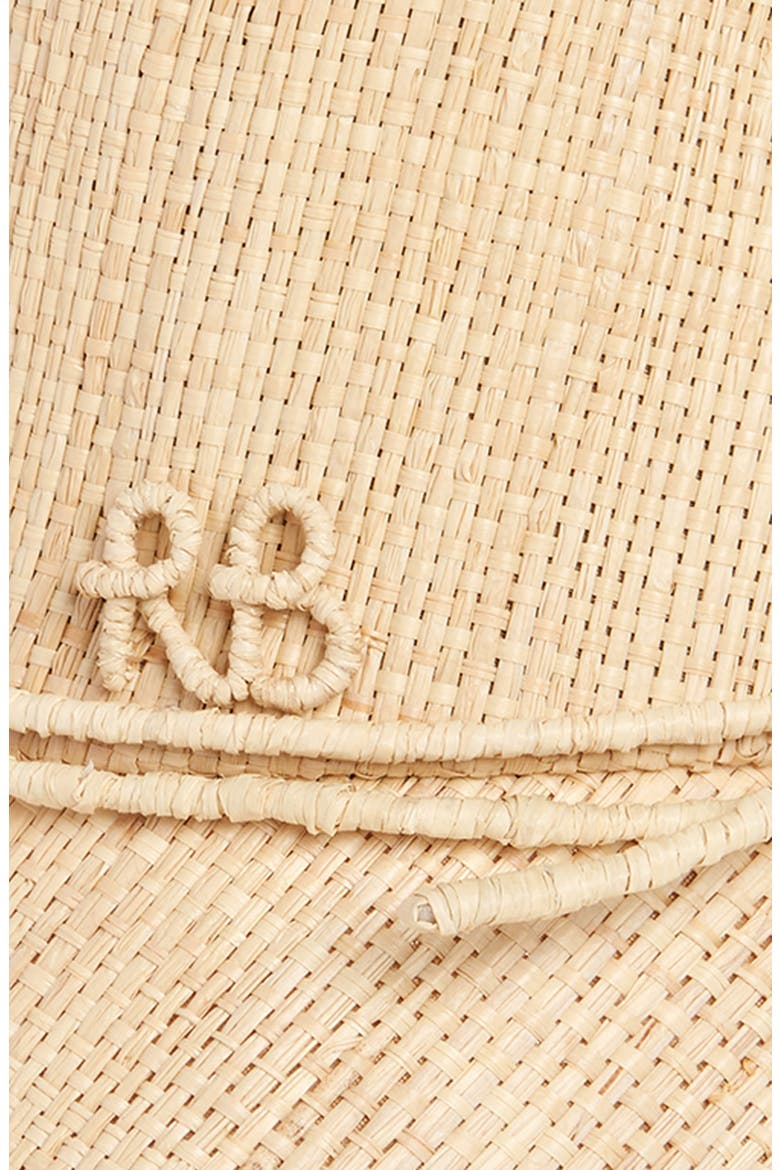 Straw Bucket Hat, Alternate, color, NATURAL STRAW