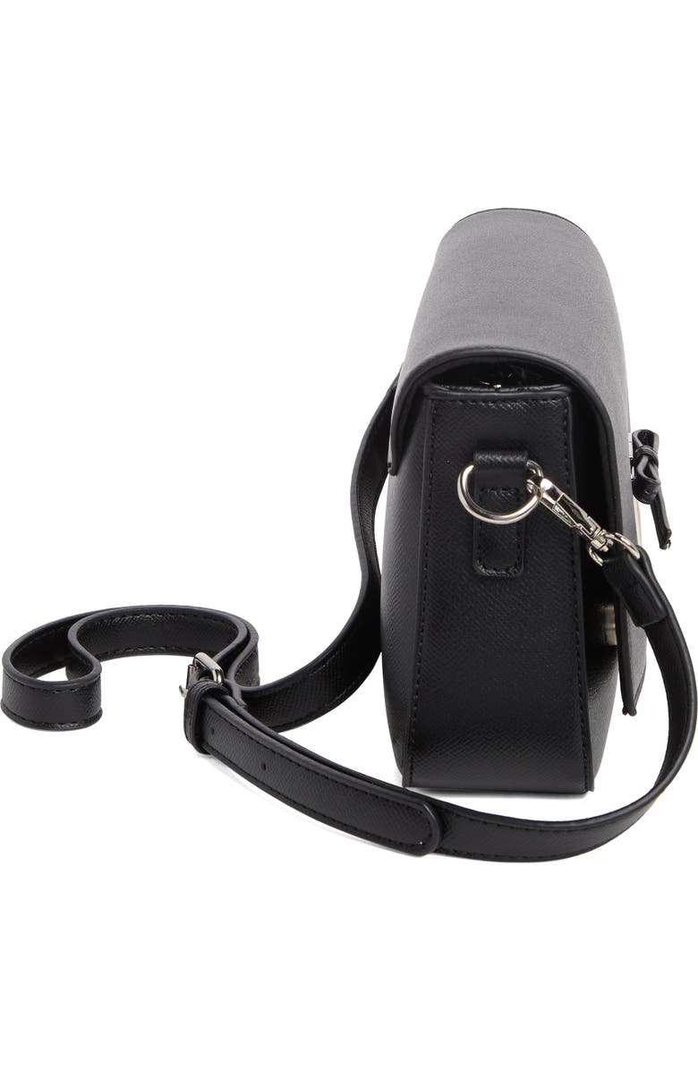 Badgley Mischka Collection Bow Crossbody Bag, Alternate, color, Black