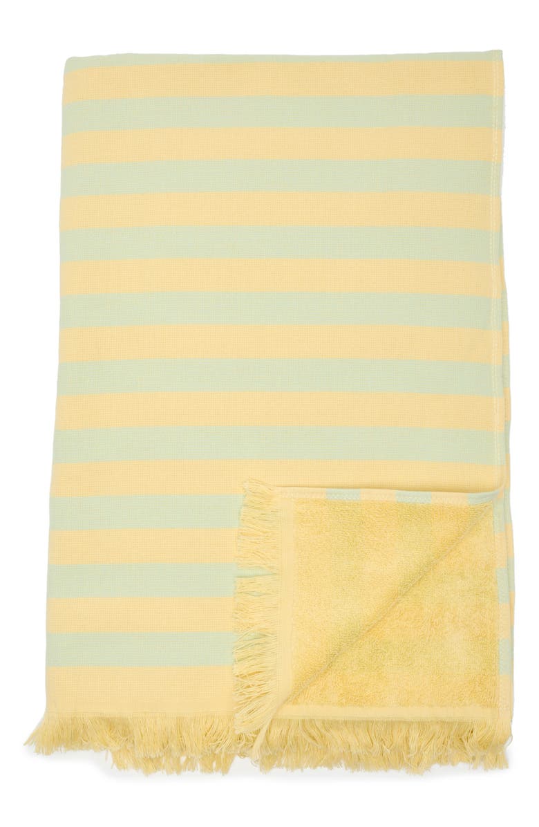 NORDSTROM RACK Mini Stripe Beach Towel, Main, color,