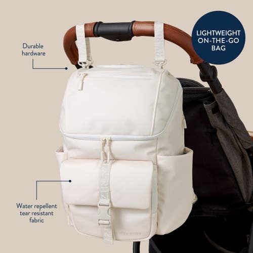 Itzy Ritzy Belong Bucket Backpack In White