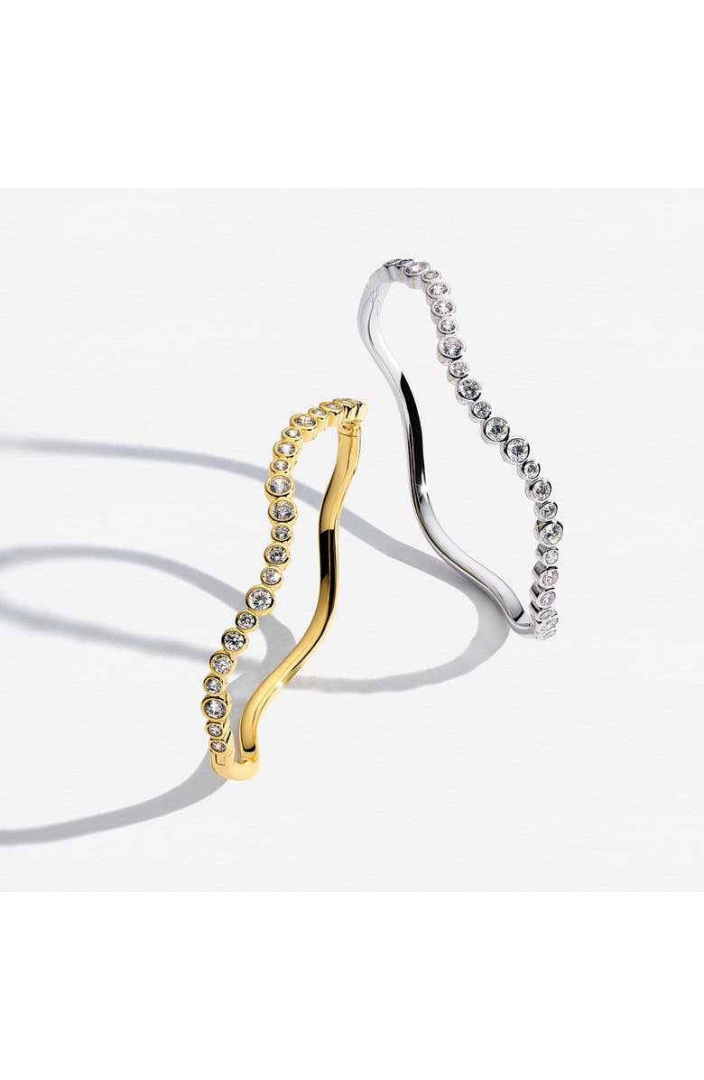 Sif Jakobs Jewellery Bangle Sardinien Wave, Alternate, color, 925 Sterling Silver