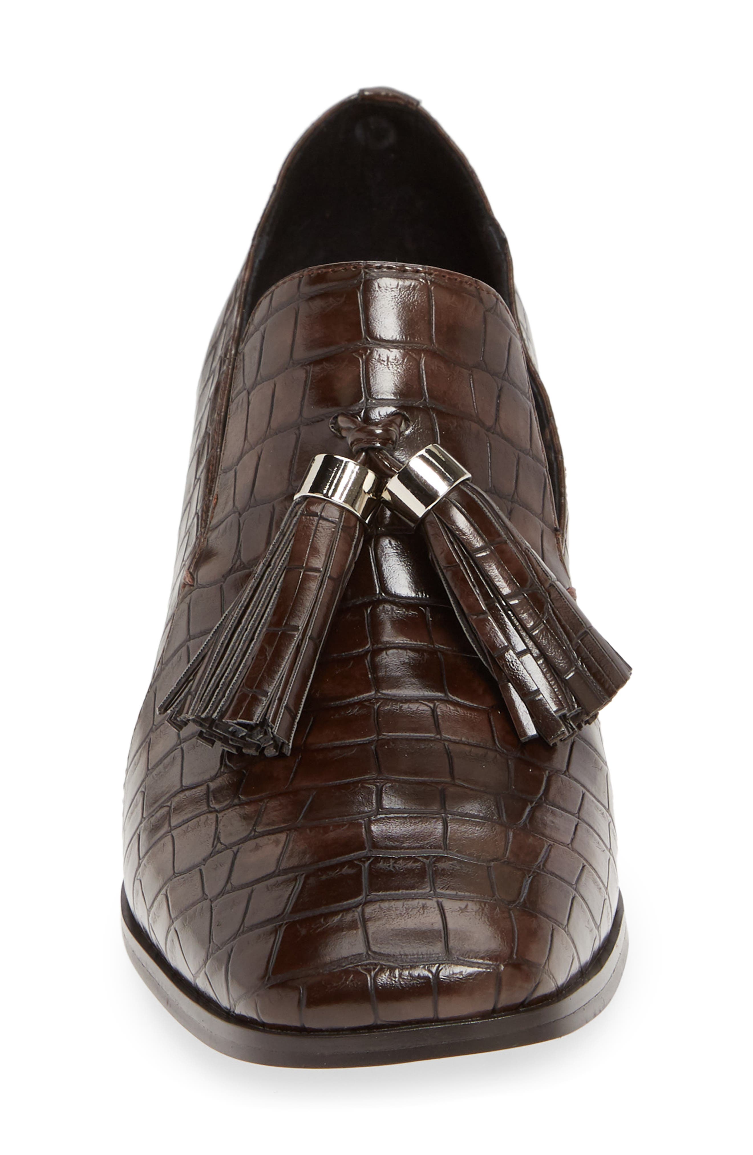 Torbett 2 Loafer, Alternate, color, BROWN CROCODILE
