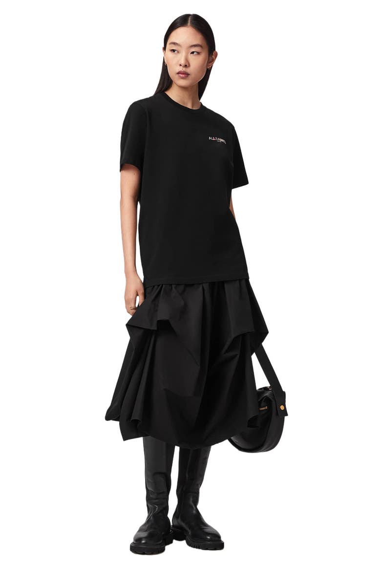 Blaze Cotton Graphic T-Shirt, Alternate, color, BLACK