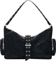 Desigual Embossed Faux Leather Handbag