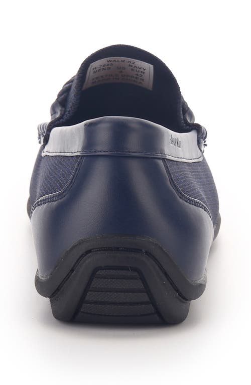 Aston Marc Mesh 2 Driving Loafer In Navy
