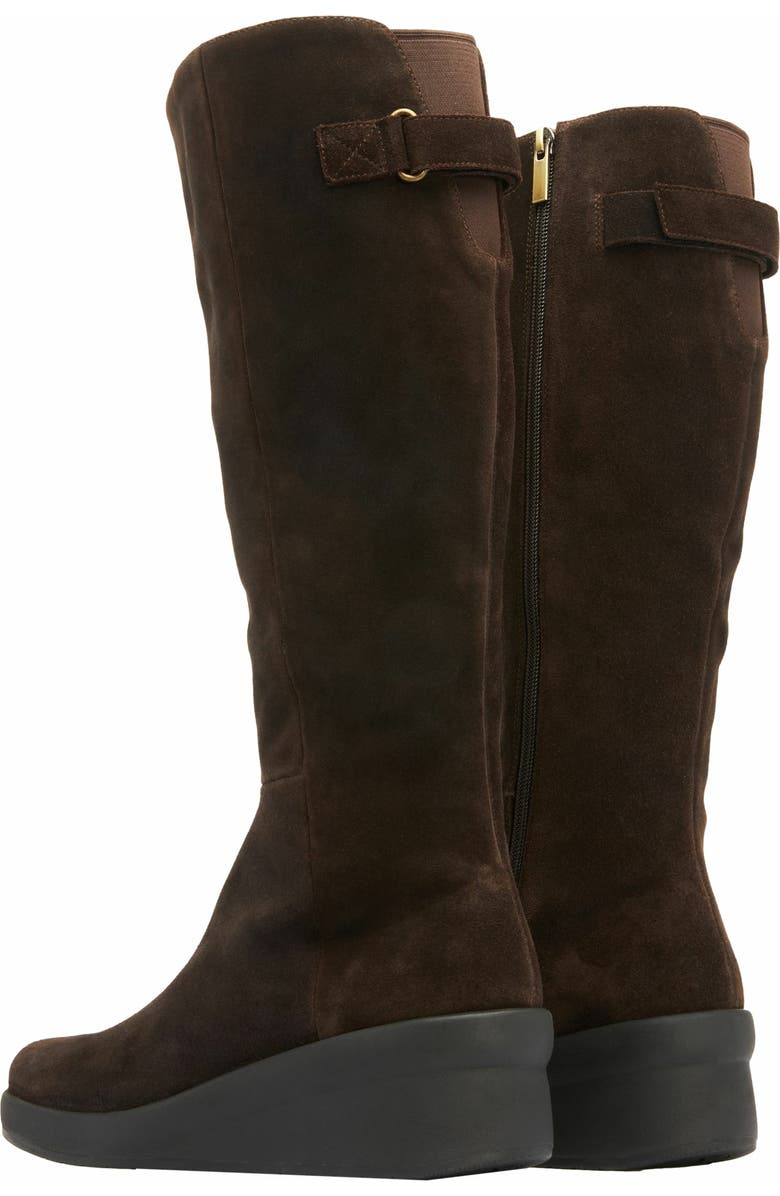 ABEO Passage Tall Boot, Alternate, color, Dark Brown - Regular