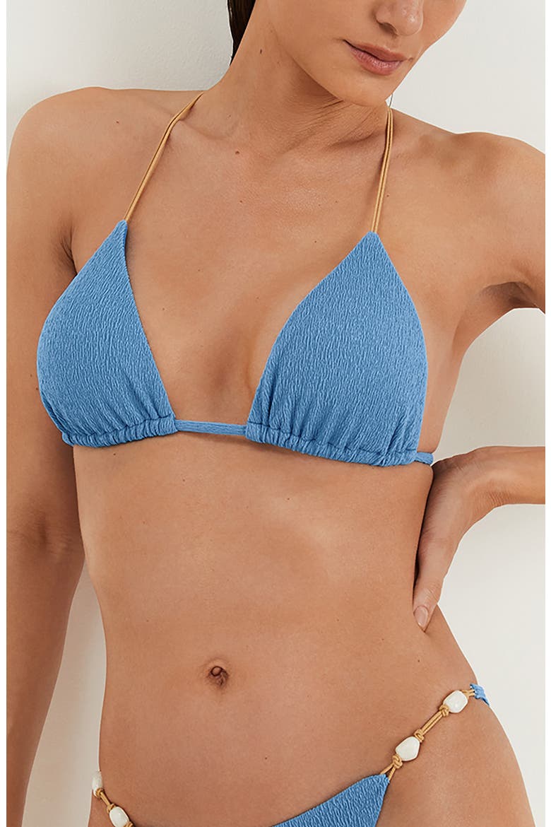 Firenze Ney Racerback Bikini Top, Main, color, BLUE