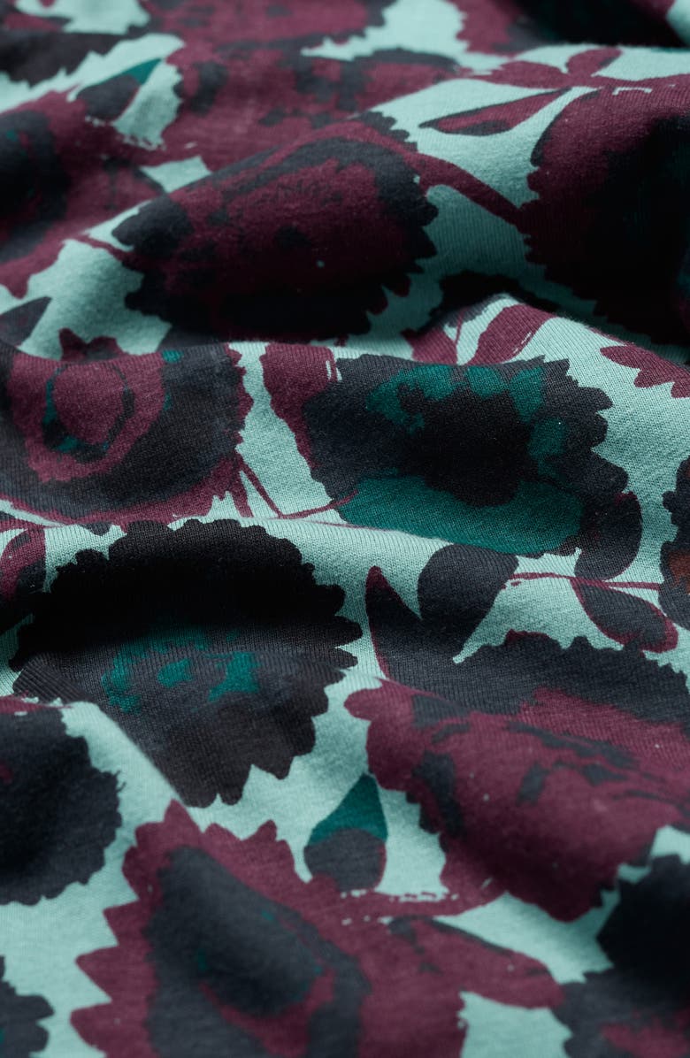 Seasalt Cornwall Emily Floral Print Maxi Dress, Alternate, color, Figurative Floral Sardine