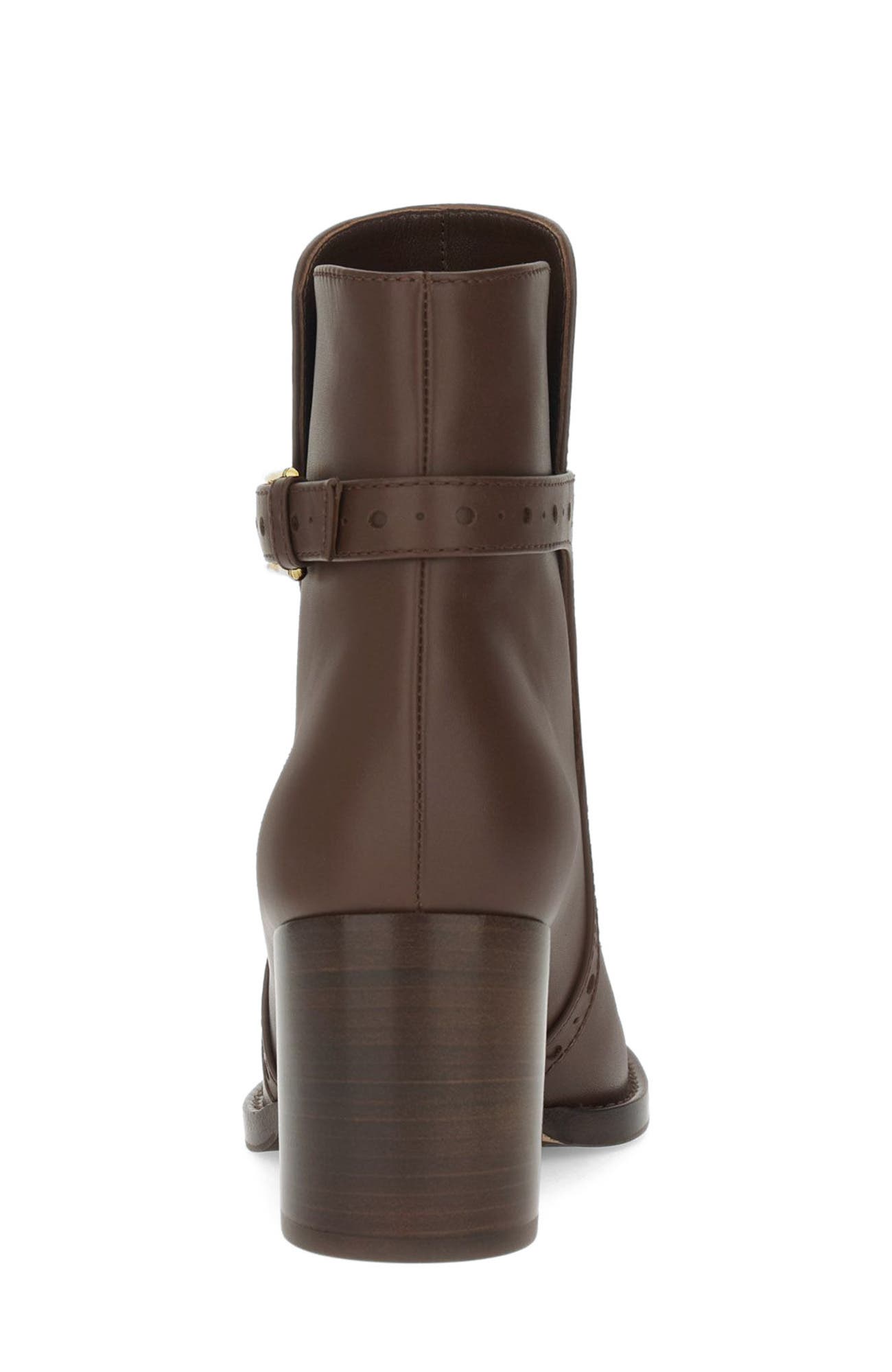 Fes Bootie Booties, Alternate, color, Brown Calf Leather
