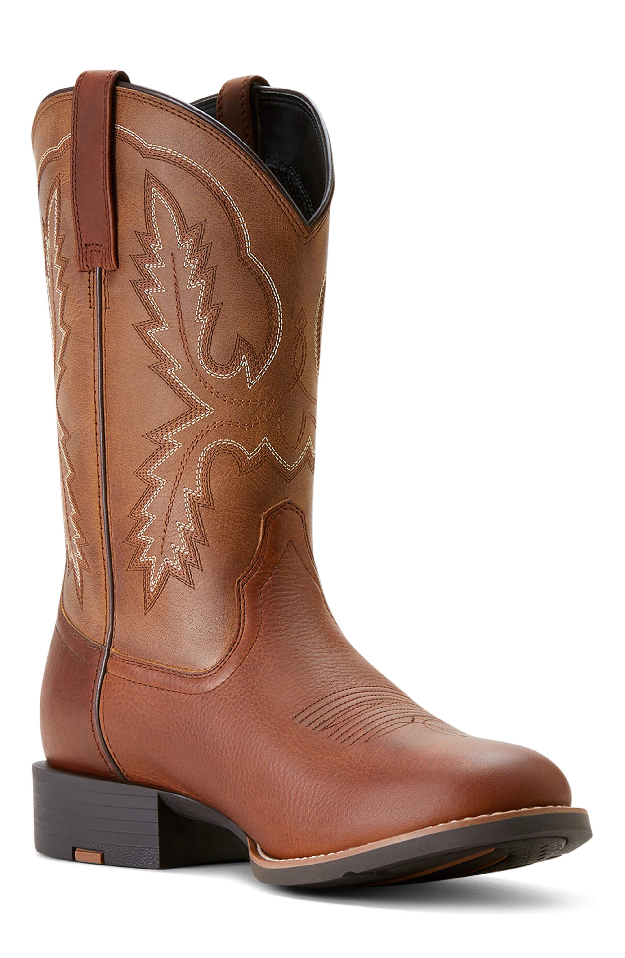 Ariat Sport Stratten Leather Boot, Alternate, color, Brown
