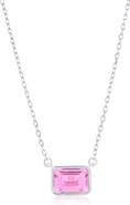 SIMONA Birthstone Cubic Zirconia Pendant Necklace