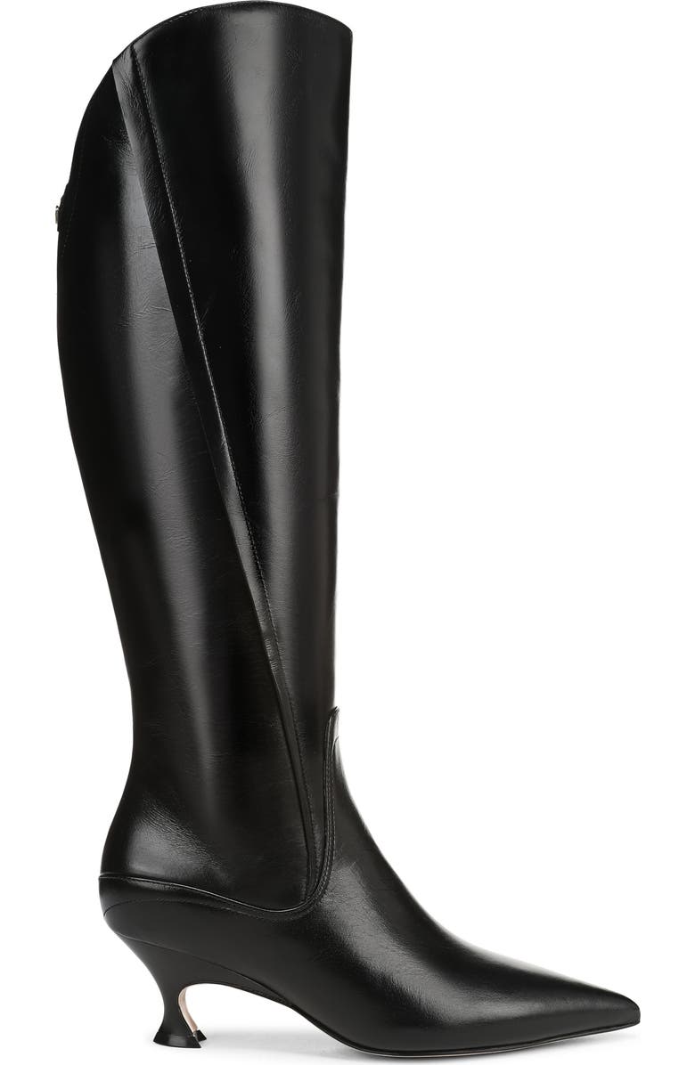 27 EDIT Naturalizer Pepper Kitten Heel Knee High Boot, Alternate, color, Black