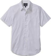 Bonobos Tech Slim Fit Microdot Short Sleeve Performance Button-Up Shirt