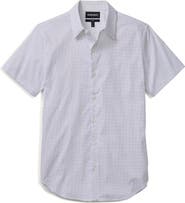 Bonobos Tech Slim Fit Microdot Short Sleeve Performance Button-Up Shirt