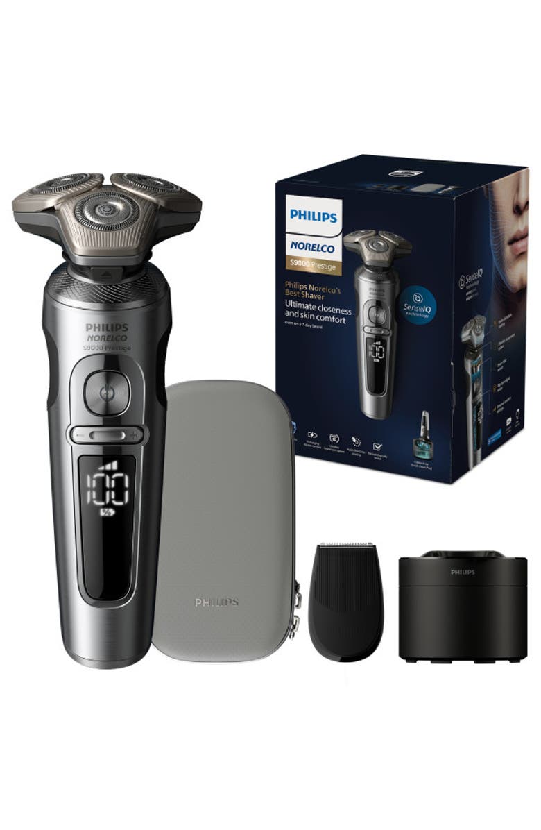 Philips Norelco S9000 Prestige, Wet & Dry Shaver with Precision Trimmer and Premium Case, Alternate, color,