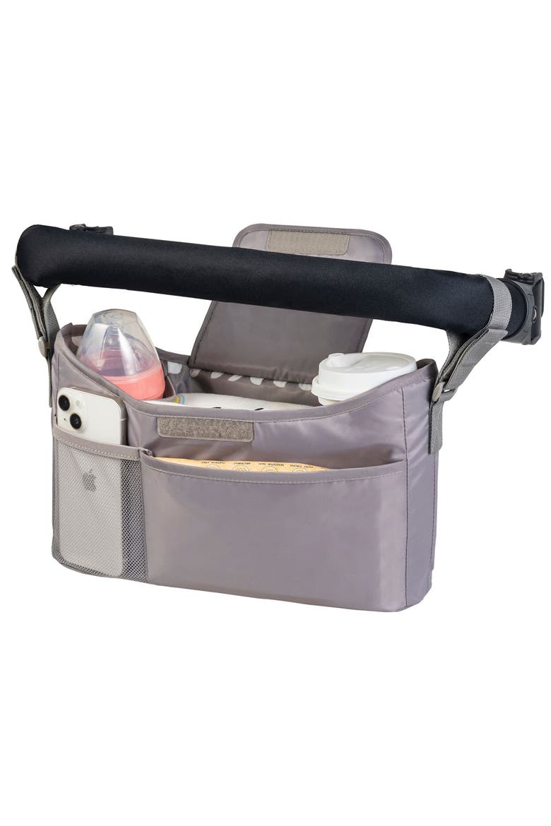 Universal Baby Stroller Organizer Caddy, Main, color, Grey