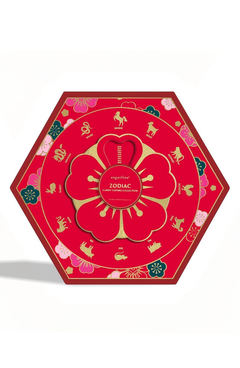 sugarfina Zodiac Candy Tasting Collection Box, Alternate, color, 