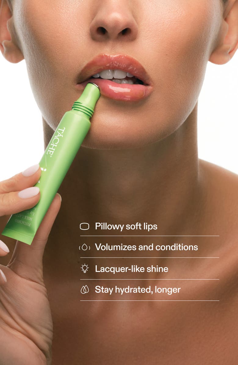 Iota Táche Pistachio Milk Latte Lip Treatment, Alternate, color, Green