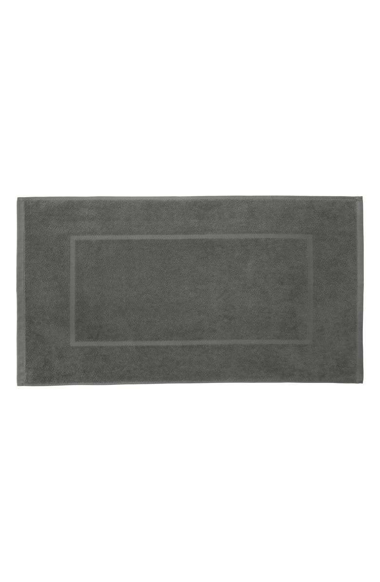 SFERRA Canedo Nuovo Combed Cotton Tub Mat, Main, color, Charcoal