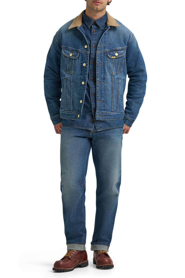 Gold Label Storm Rider Denim Jacket, Alternate, color, GOLDEN HOUR