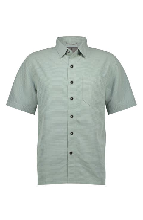 Desert Pucker Button-Up Shirt